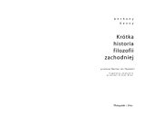 book Krótka historia filozofii zachodniej