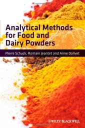 book Analytical Methods for Food and Dairy Powders