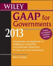 book GAAP for governments 2013: interpretation and application of generally accepted accounting principles for state and local governments