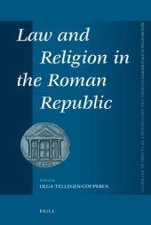 book Law and Religion in the Roman Republic