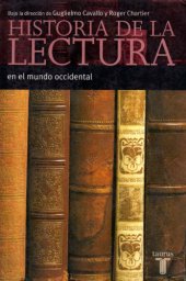 book Historia de la lectura en el mundo occidental