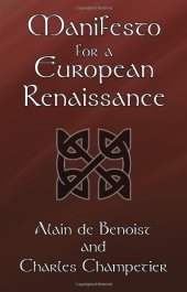 book Manifesto for a European Renaissance