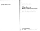 book Rehabilitierung der praktischen Philosophie. Band 2, Rezeption, Argumentation, Diskussion