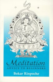 book Meditation: Advice to Beginners