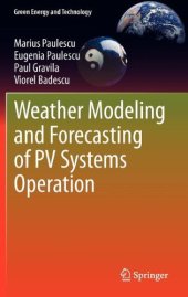 book Weather Modeling and Forecasting of PV Systems Operation