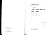 book The Revolution of 1905: Russia in Disarray