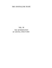 book Determination of Crystal Structures