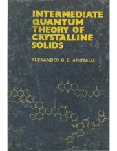 book Intermediate Quantum Theory of Crystalline Solids