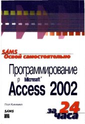 book Освой самостоятельно программирование для Microsoft Access 2002 за 24 часа