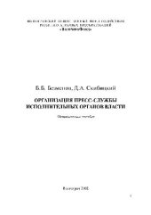 book Организация пресс-службы исполнительных органов власти