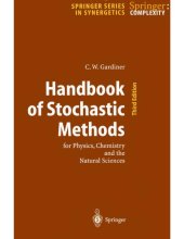 book Handbook of Stochastic Methods - For Physics, Chem, Nat. Sciences