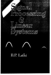 book Signal Processing and Linear Systems