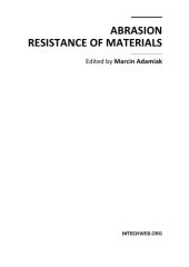 book Abrasion Resistance of Polymer Nanocomposites - A review