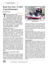 book Build your own 12V DC Engine Generator