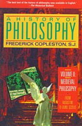 book A History of Philosophy [Vol II] : Medieval Philosophy