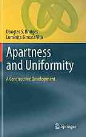 book Apartness and Uniformity: A Constructive Development