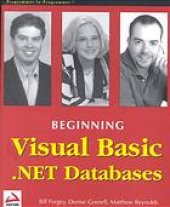 book Beginning Visual Basic. NET databases