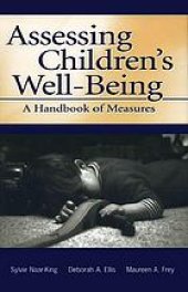 book Assessing children's well-being : a handbook of measures