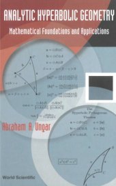 book Analytic hyperbolic geometry : mathematical foundations and applications