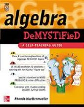 book Algebra demystified