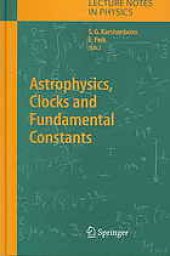 book Astrophysics, clocks and fundamental constants