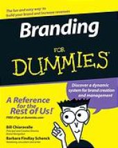 book Branding for dummies