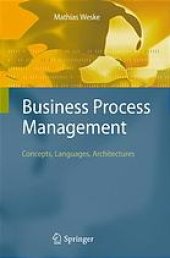 book Business process management : concepts, languages, architectures