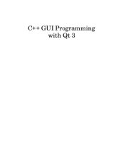 book C++ GUI programming with Qt3