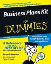 book Business plans kit for dummies