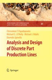 book Analysis and design of discrete part production lines