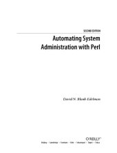 book Automating System Administration with Perl : Tools to Make You More Efficient