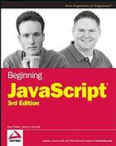 book Beginning JavaScript