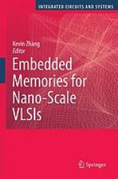 book Embedded memories for nano-scale VLSIs