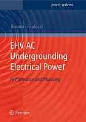 book EHV AC Undergrounding Electrical Power: Performance and Planning