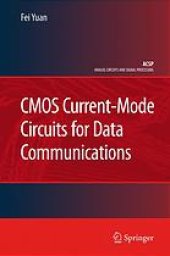 book CMOS current-mode circuits for data communications