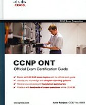 book CCNP ONT official exam certification guide