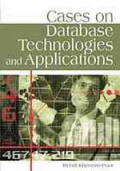 book Cases on database technologies and applications