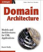 book Domain architecture : models and architecture for UMI applications