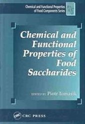 book Chemical and functional properties of food saccharides