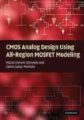 book CMOS analog design using all-region MOSFET modeling