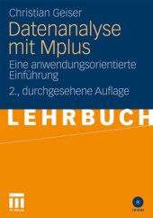 book Datenanalyse mit Mplus : eine anwendungsorientierte Einführung