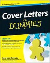 book Cover letters for dummies