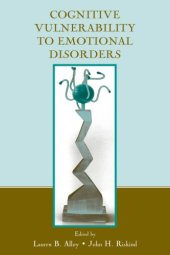 book Cognitive vulnerability to emotional disorders