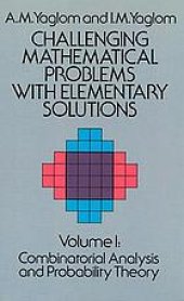 book Challenging mathematical problems with elementary solutions  [Vol. II]