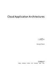 book Cloud Application Architectures : Building Applications and Infrastructure in the Cloud