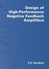 book Design of high-performance negative-feedback amplifiers