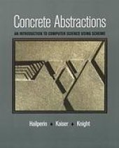 book Concrete abstractions : an introduction to computer science using Scheme