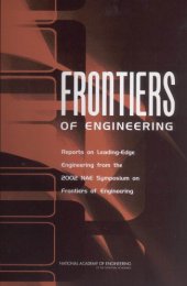 book Eighth Annual Symposium on Frontiers of Engineering. Frontiers of Engineering - Rpts on Ldng.-Edge Engrg. [2002 Symp.] - NAE, NRC