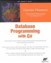 book Database programming with C