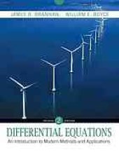 book DIFFERENTIAL EQUATIONS : An Introduction to Modern Methods and Applications